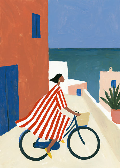 Ride to the Beach - Obra sin marco