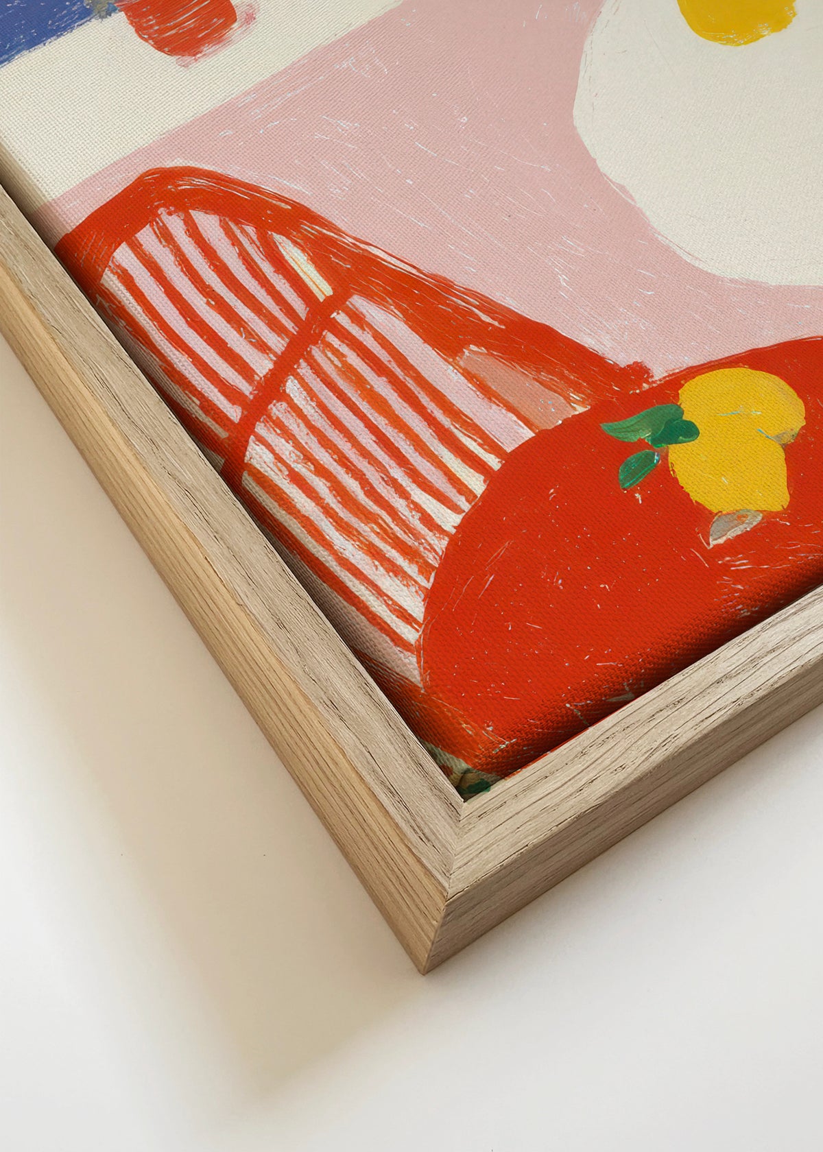 Mediterranean Table - Detalle del lienzo
