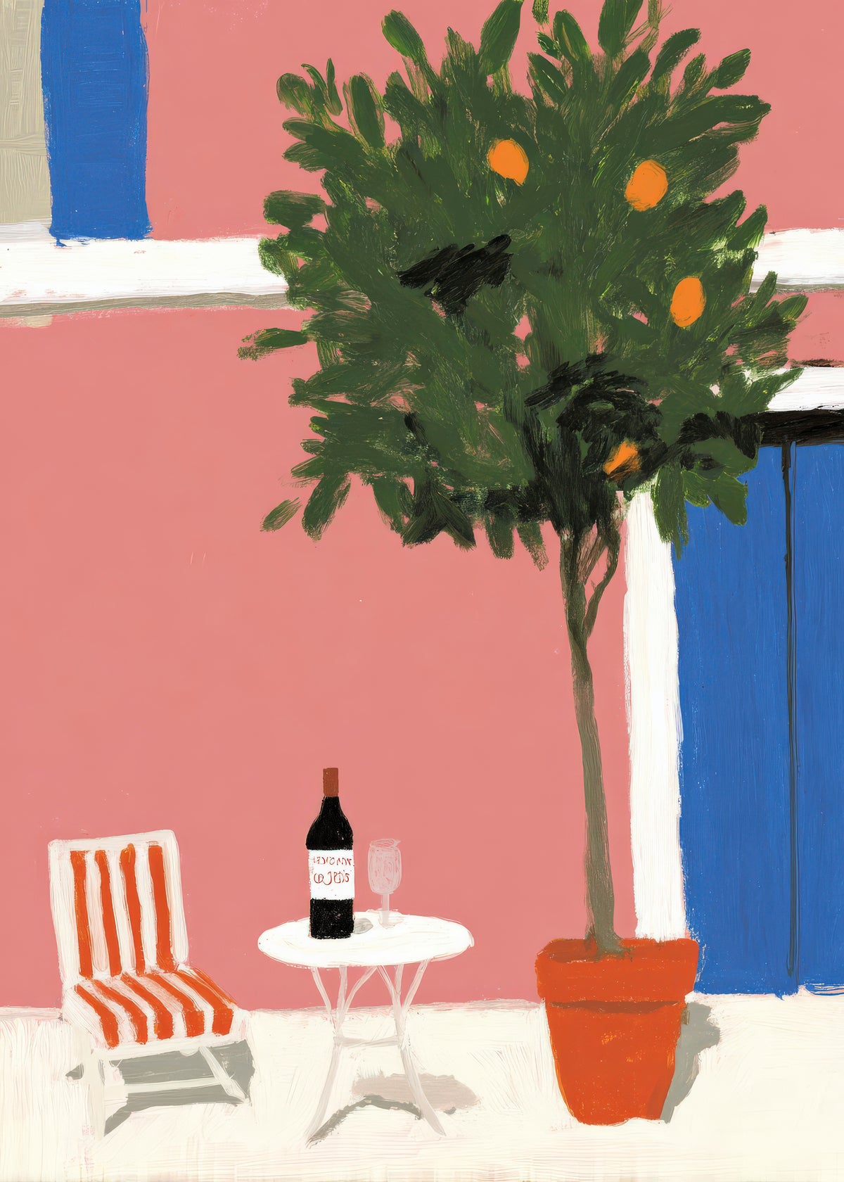 Summer Terrace - Obra sin marco