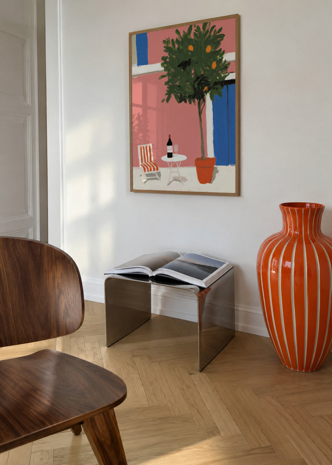 Summer Terrace - Poster en ambiente