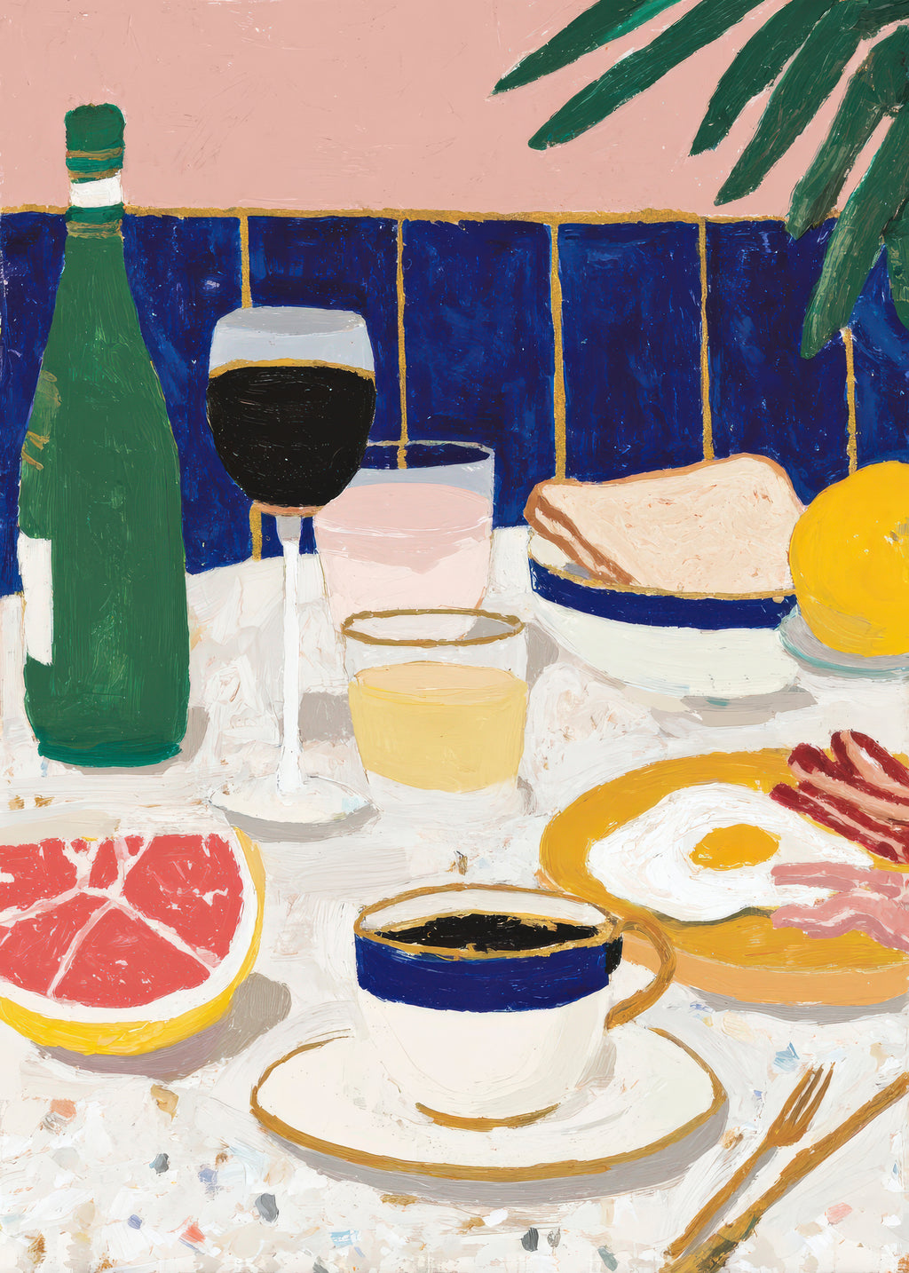 Aperitivo Table - Unframed art print
