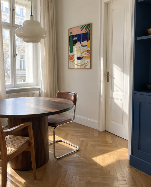 Aperitivo Table - Framed poster in an interior