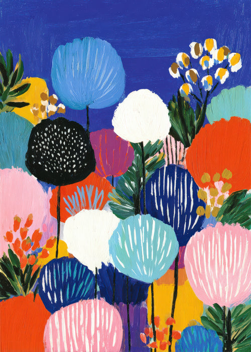 Midnight Garden - Unframed art print