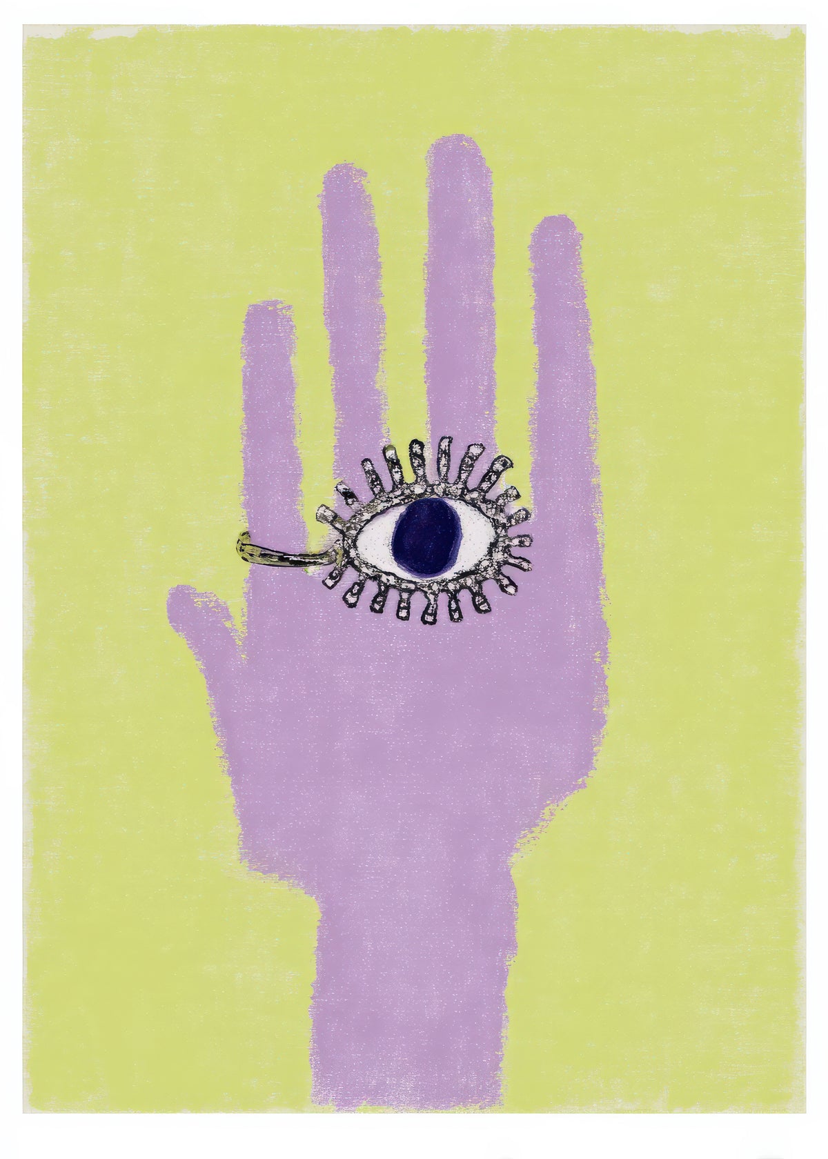 Mystic Hand - Unframed art print