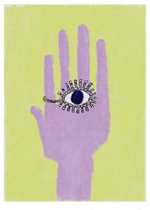 Mystic Hand - Unframed art print