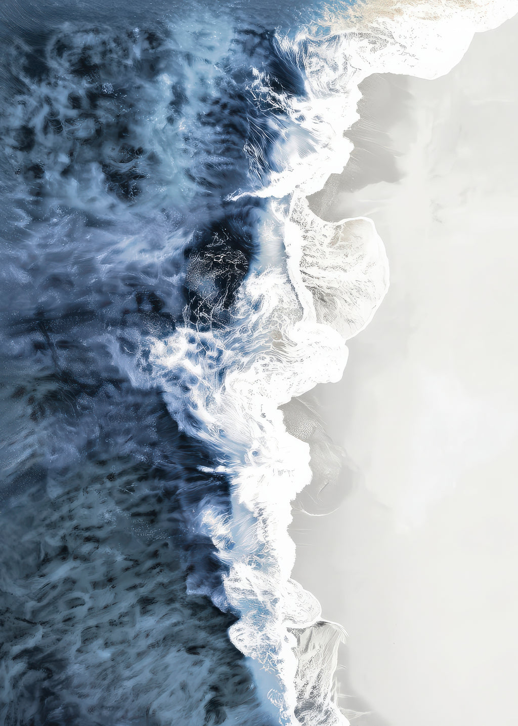 Atlantic Foam - Unframed art print