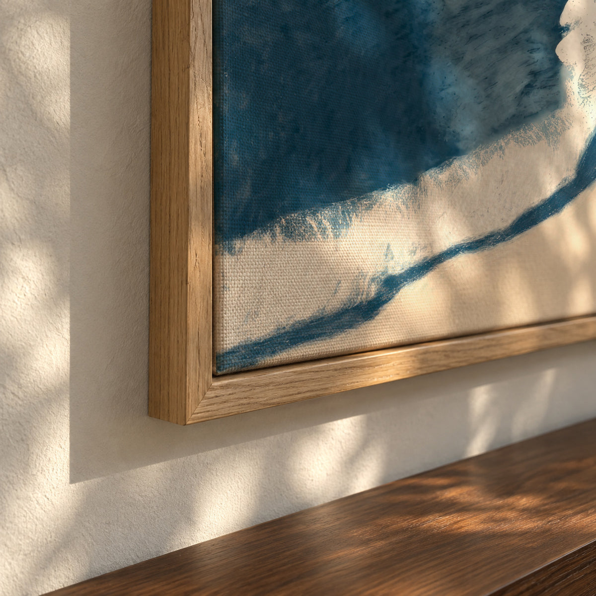 Winter Waves - Detalle del lienzo