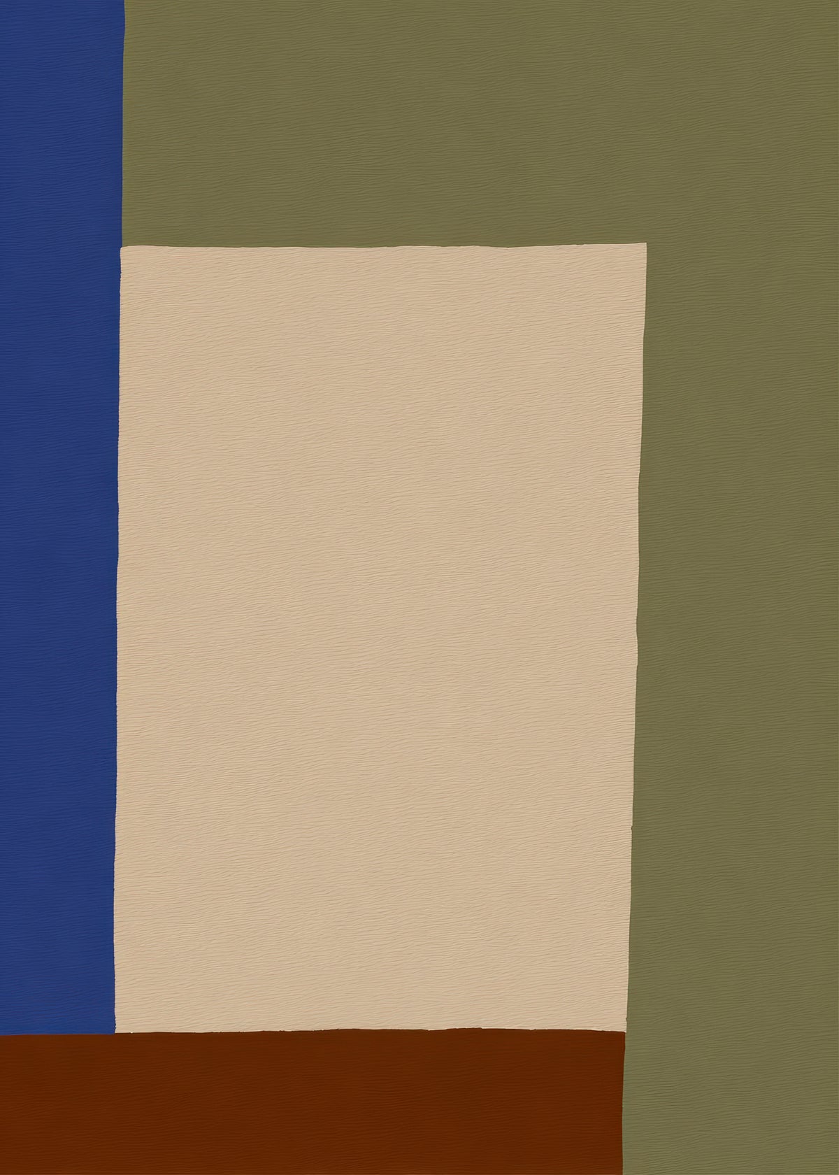 Quiet Shapes - Unframed art print