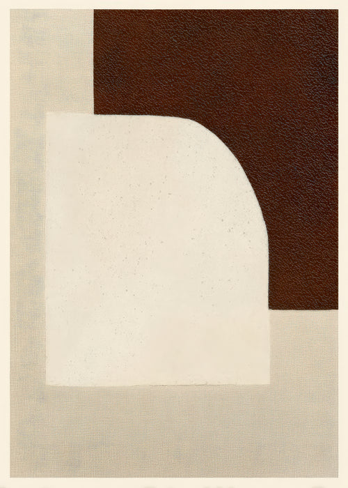 Linen Forms - Unframed art print