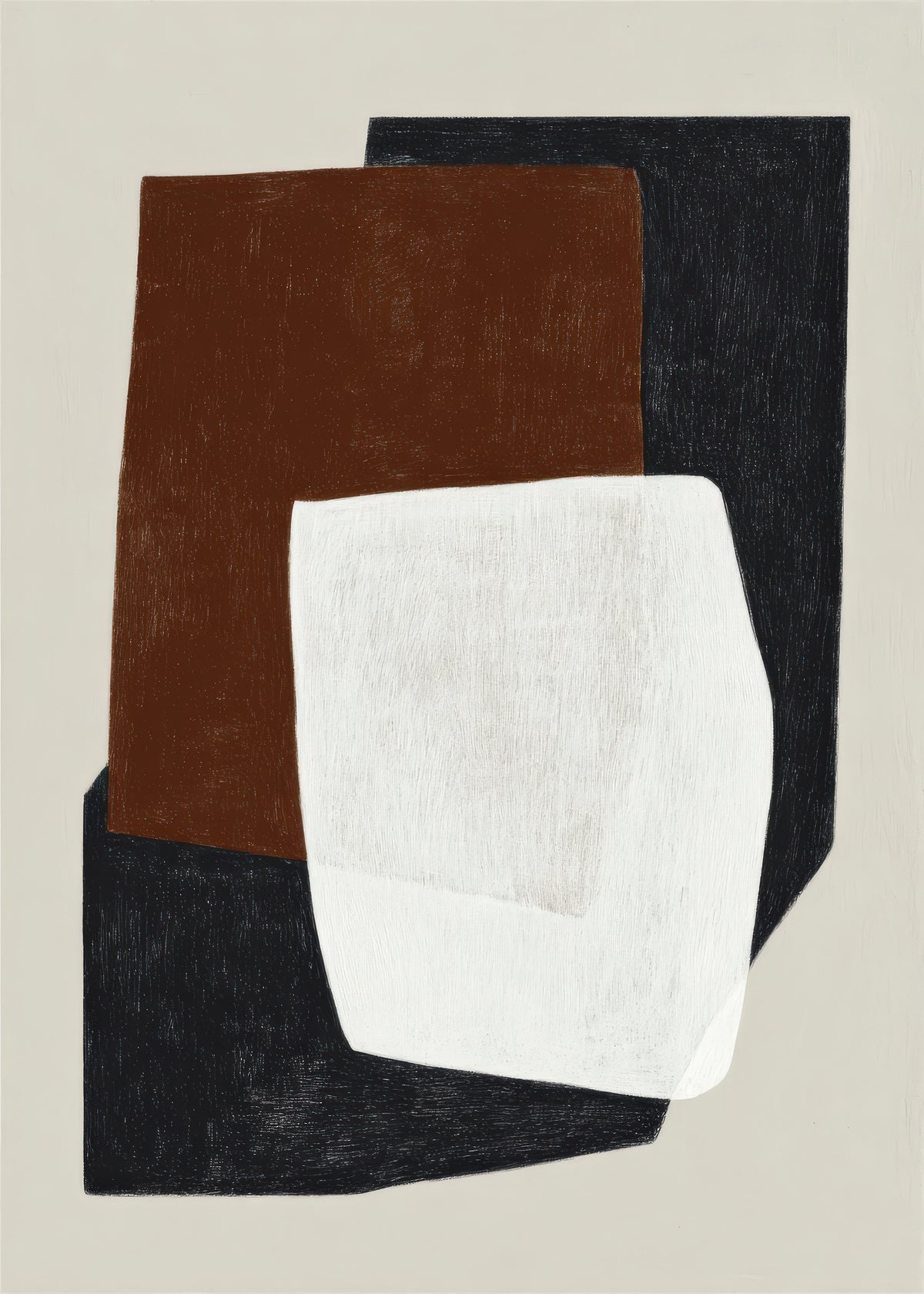 Stone Geometry - Unframed art print