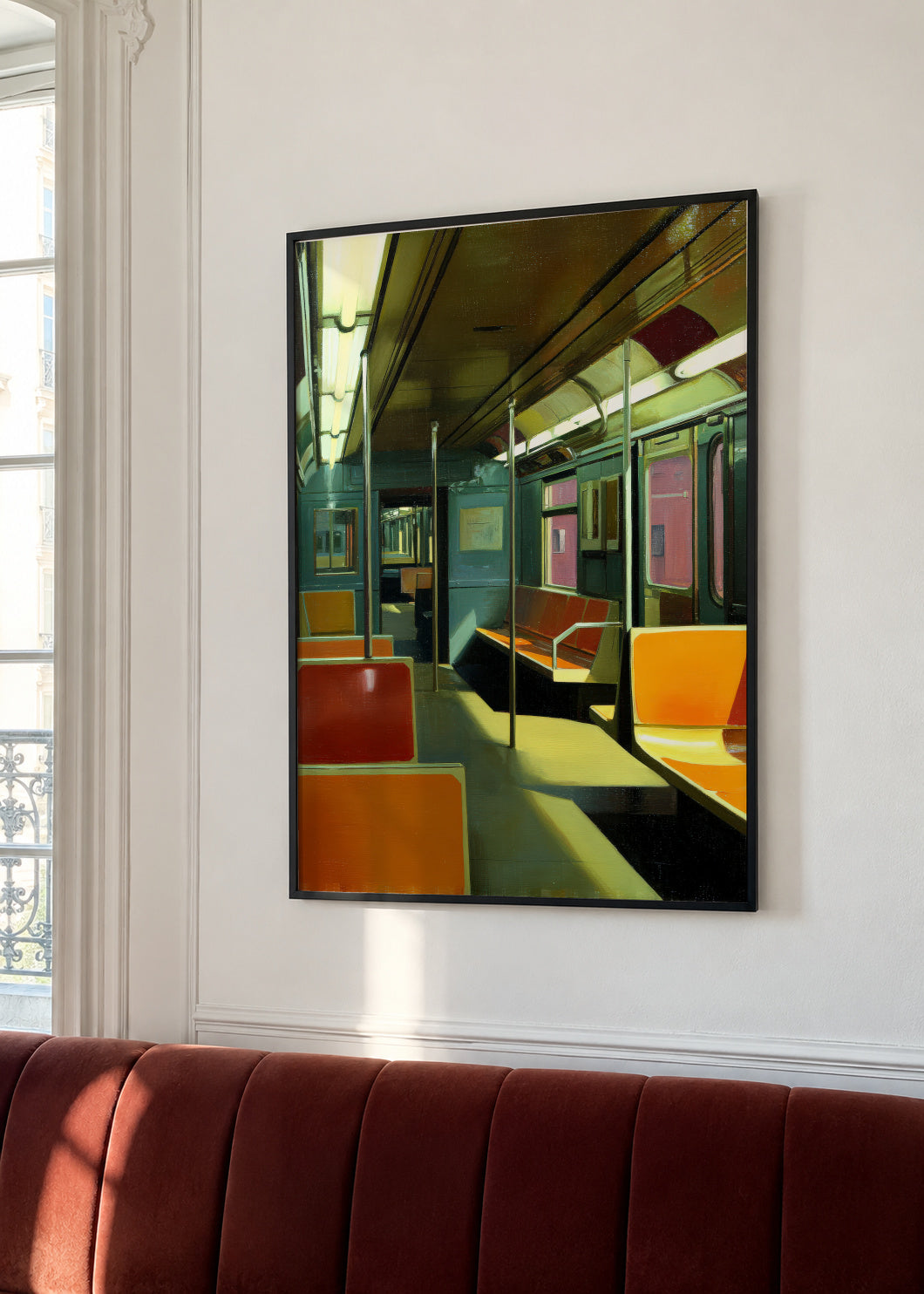Last Train Home - Poster en ambiente