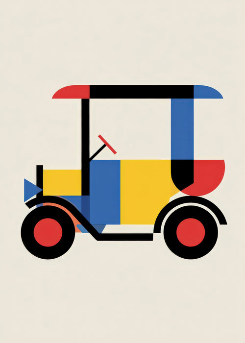 Bauhaus Ride - Unframed art print