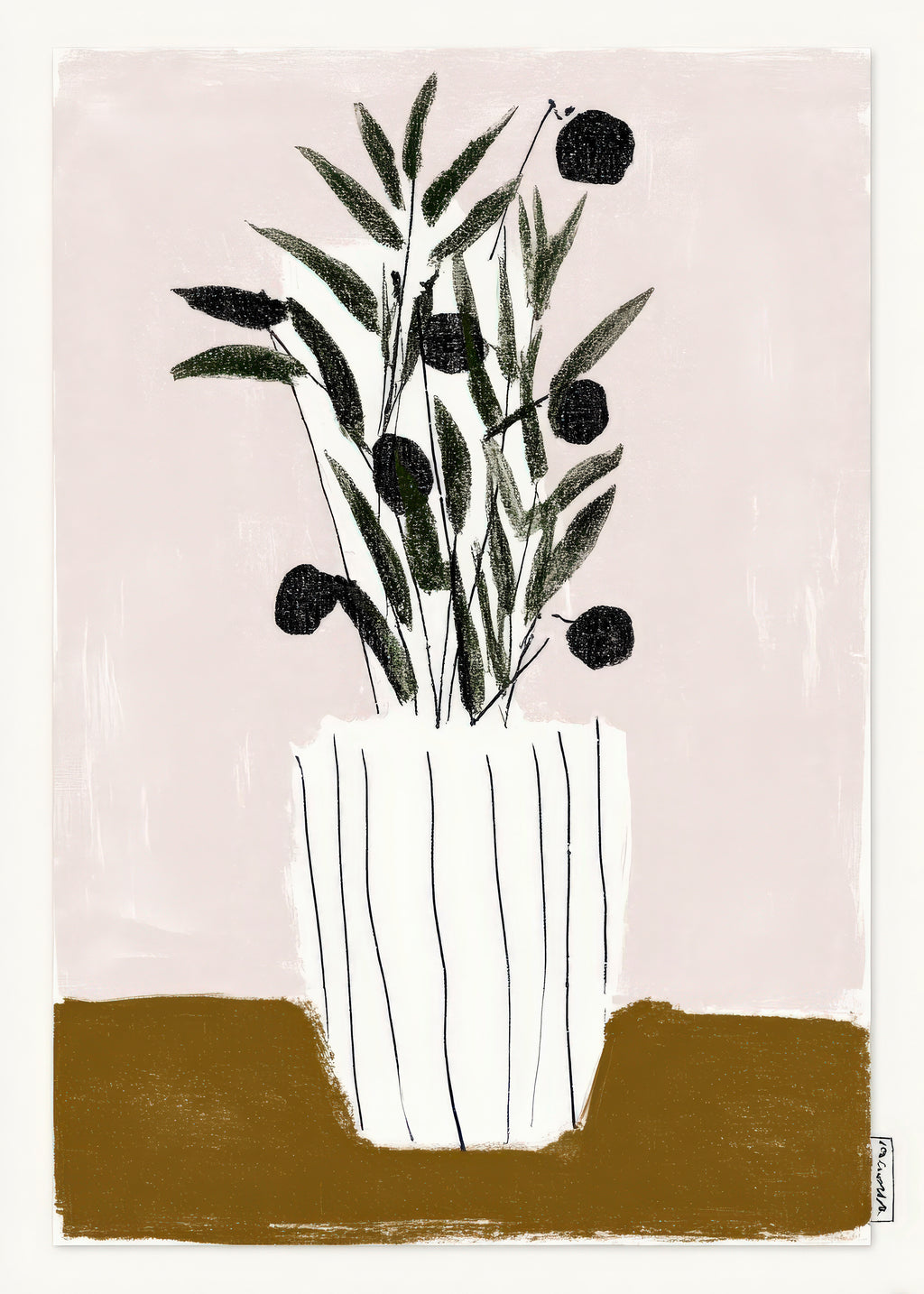 Olive Branches - Unframed art print
