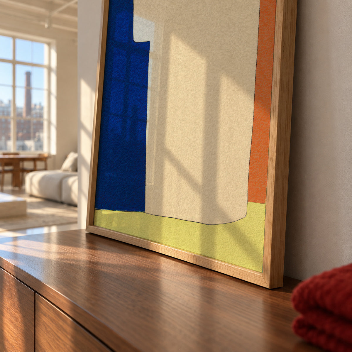 Soft Edge - Framed poster detail