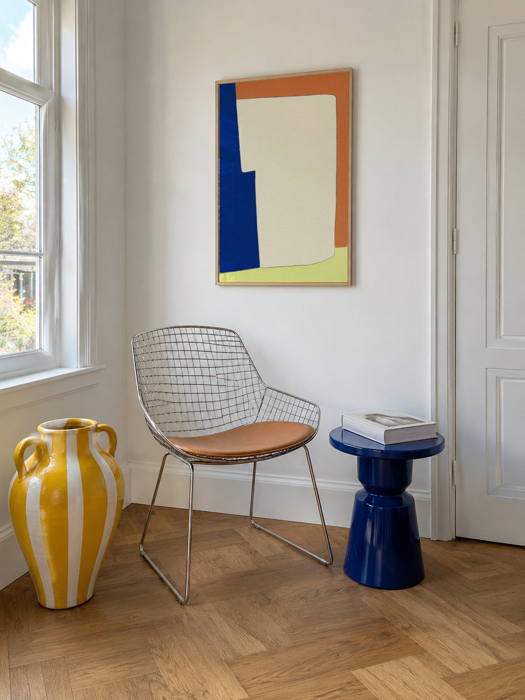 Soft Edge - Framed poster in an interior