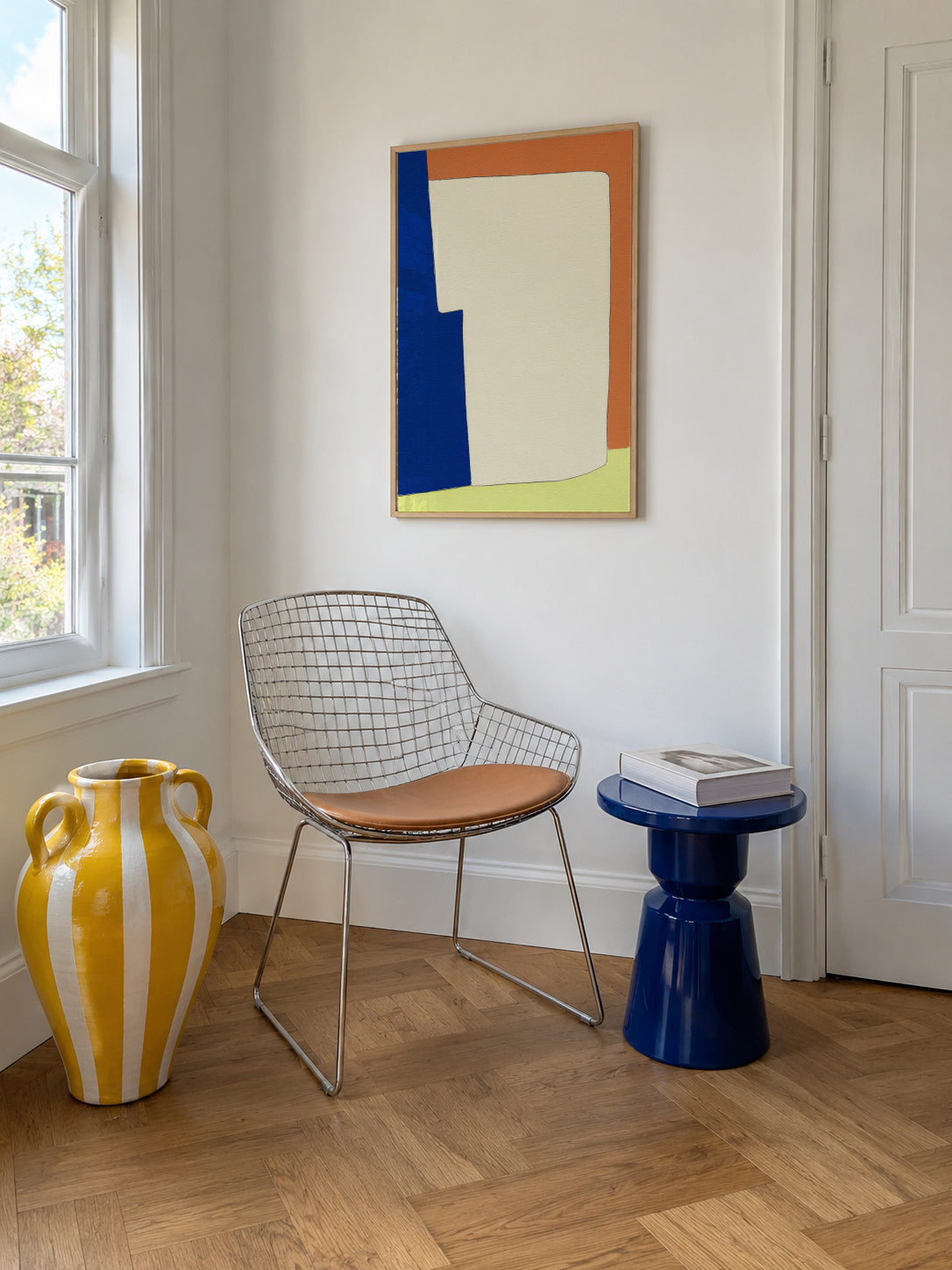 Soft Edge - Framed poster in an interior