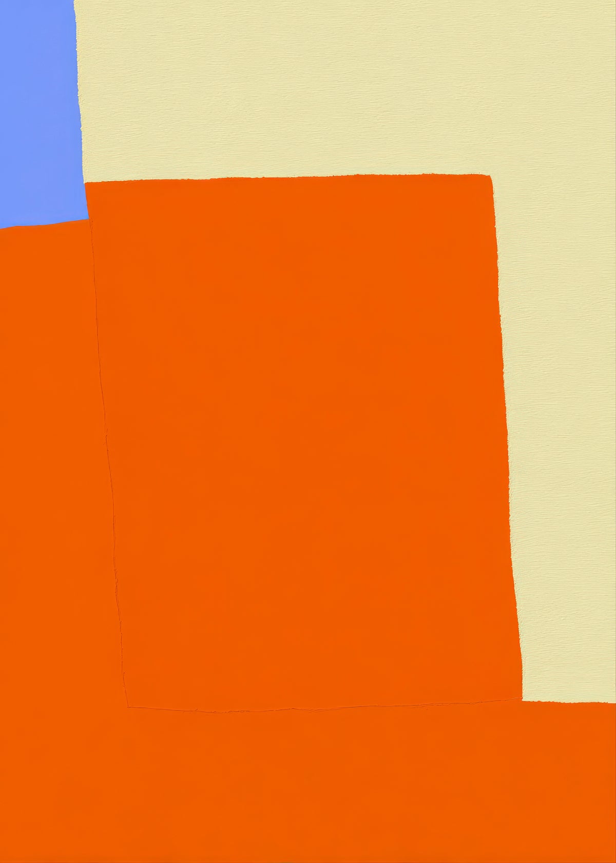 Orange Field - Unframed art print