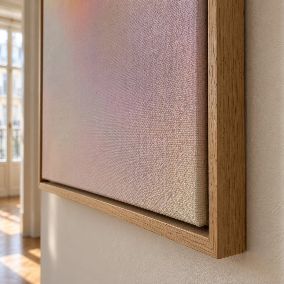 Pastel Dream - Framed canvas detail