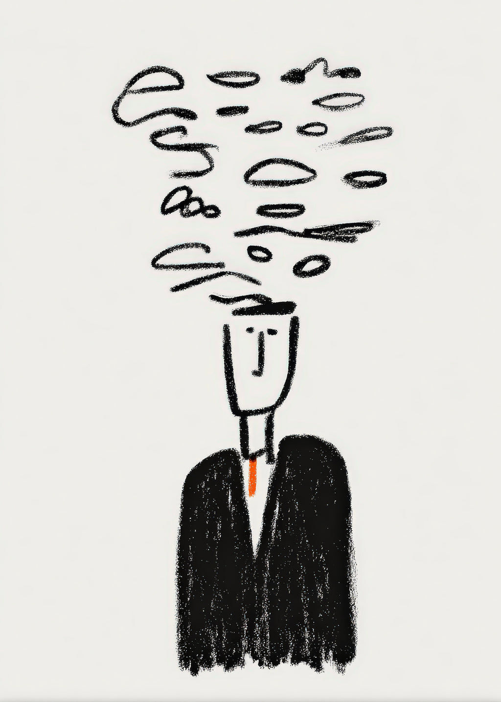 Smoke Thoughts - Unframed art print