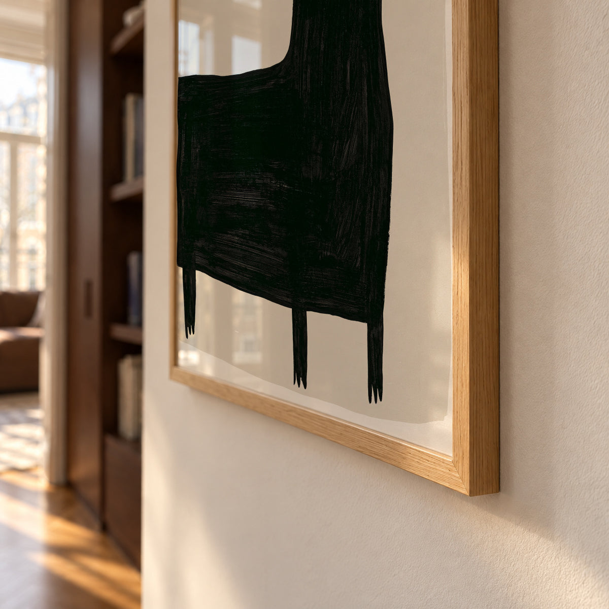Tall Dog - Framed poster detail