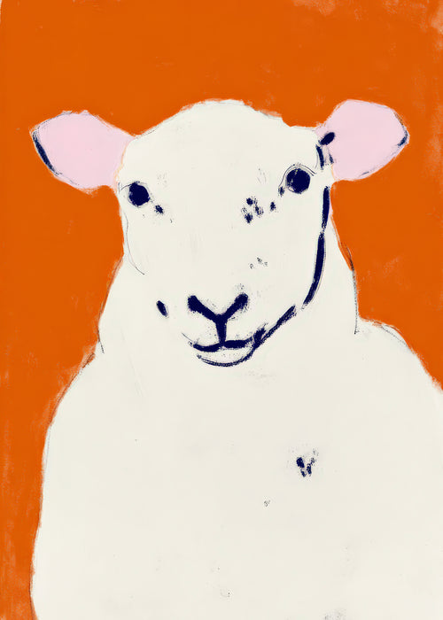 White Sheep - Unframed art print