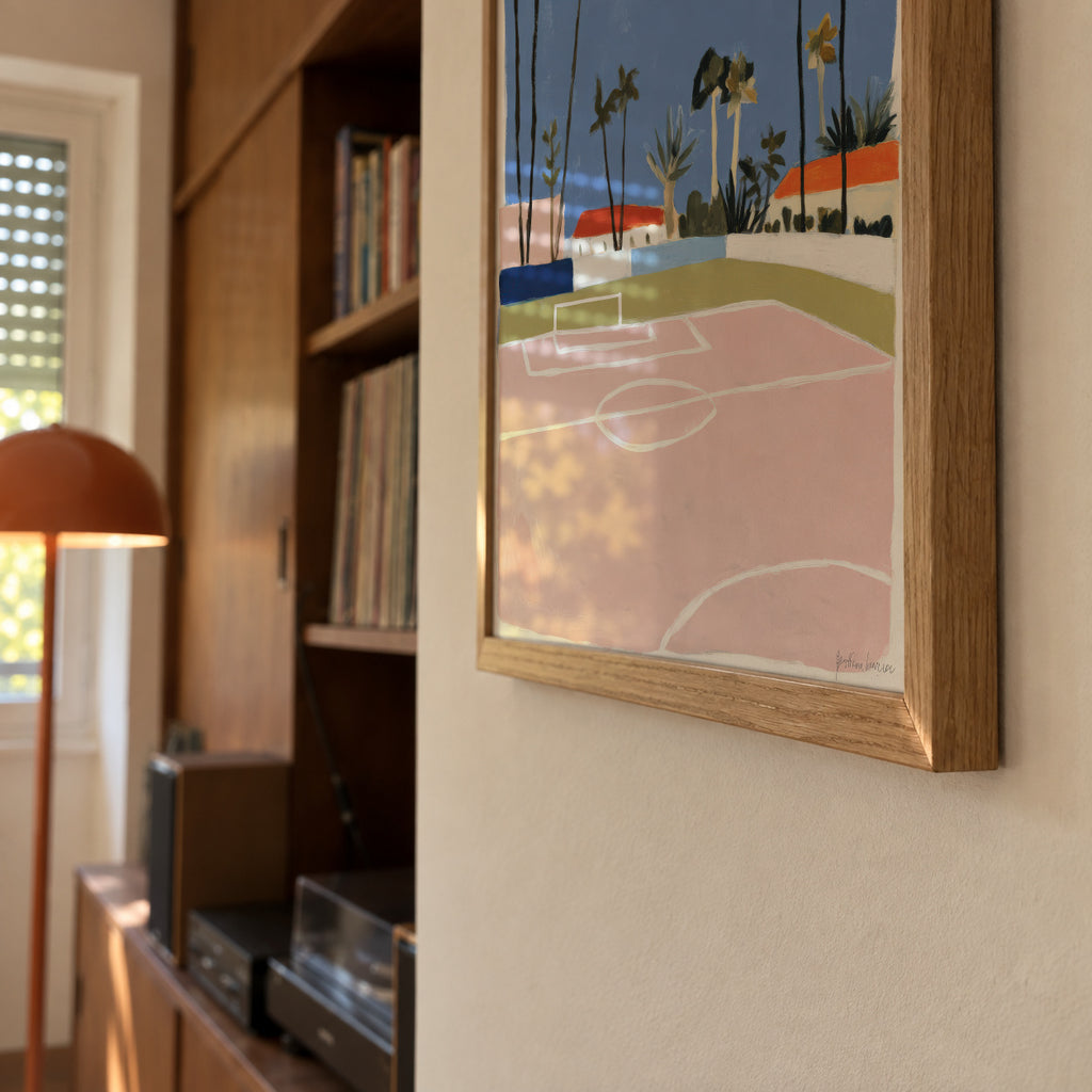 Palm Court - Framed poster detail