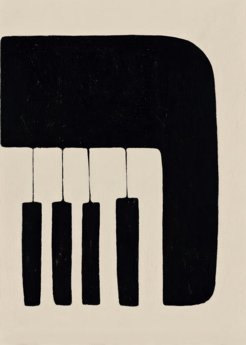 Piano Keys - Unframed art print