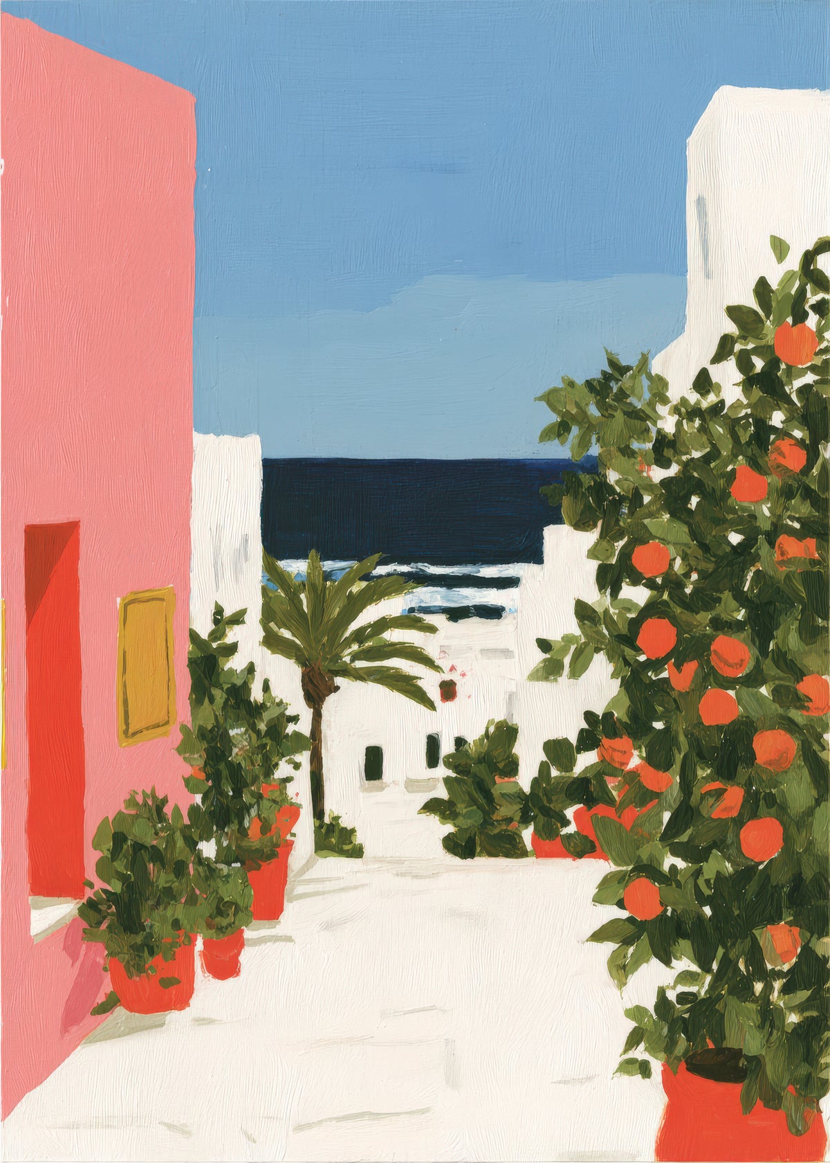Coastal Alley - Obra sin marco