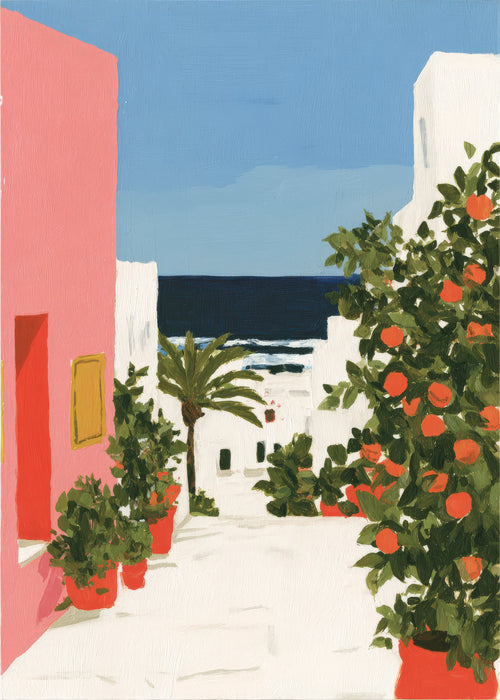 Coastal Alley - Obra sin marco