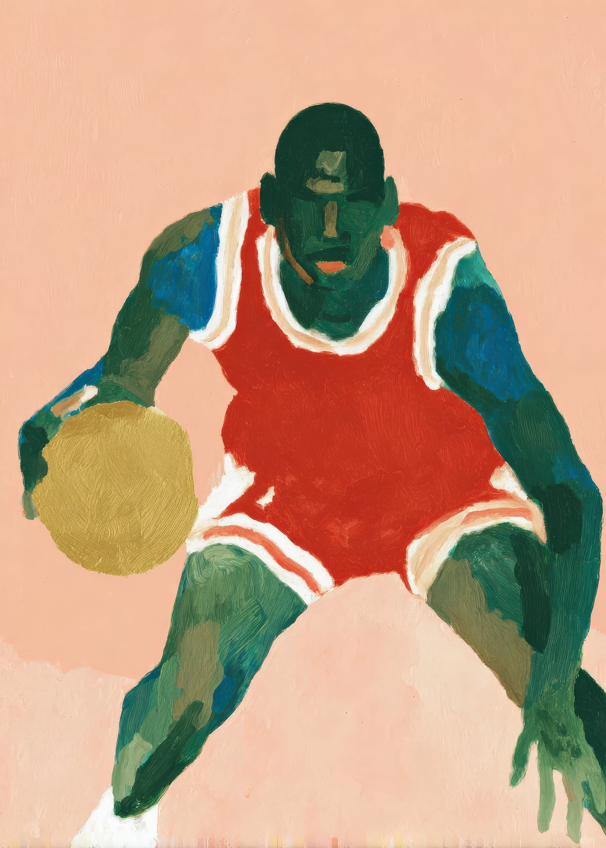 Basketball Legend - Unframed art print