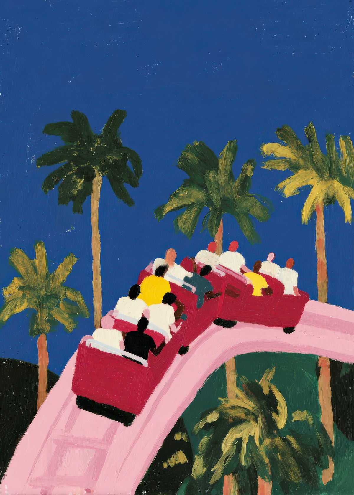 Palm Ride - Unframed art print