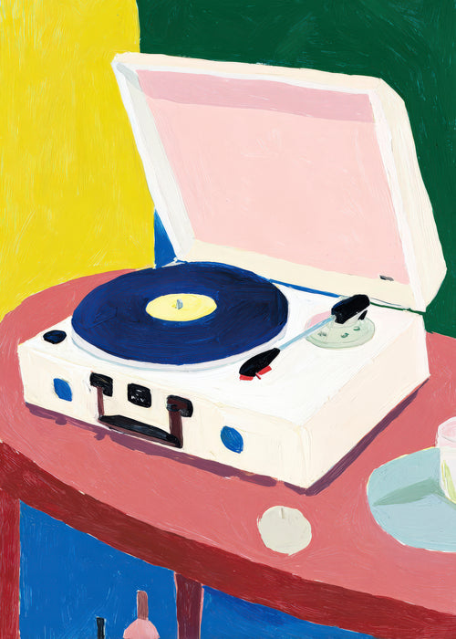 Vinyl Morning - Obra sin marco