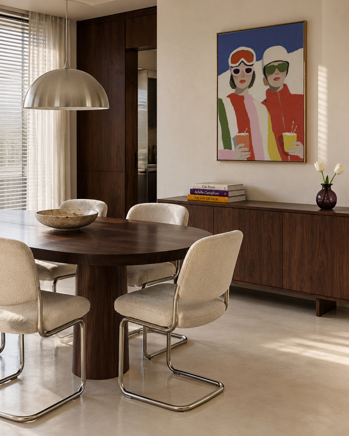 Après Ski - Framed canvas in an interior