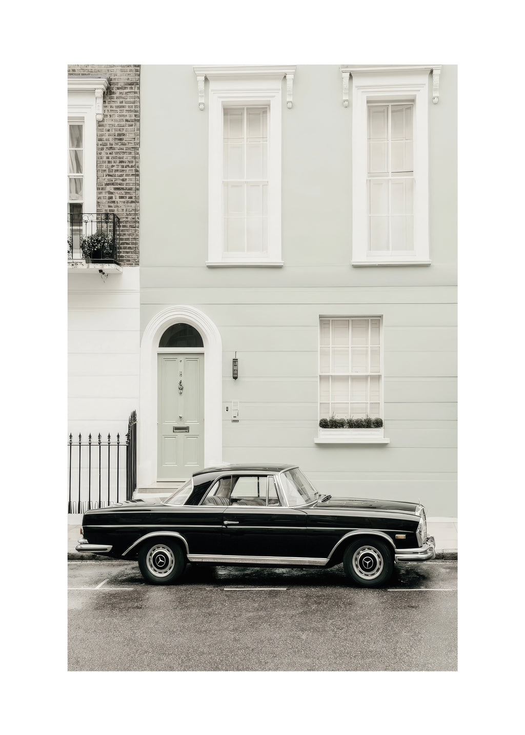 Paris Car - Unframed art print