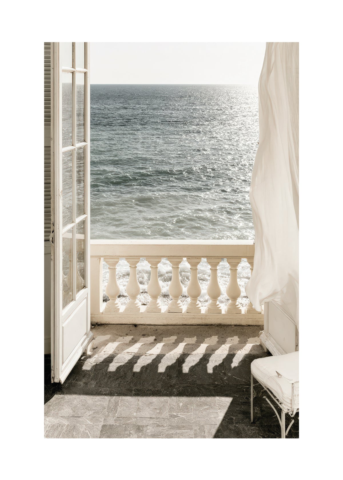 Sea Balcony - Unframed art print