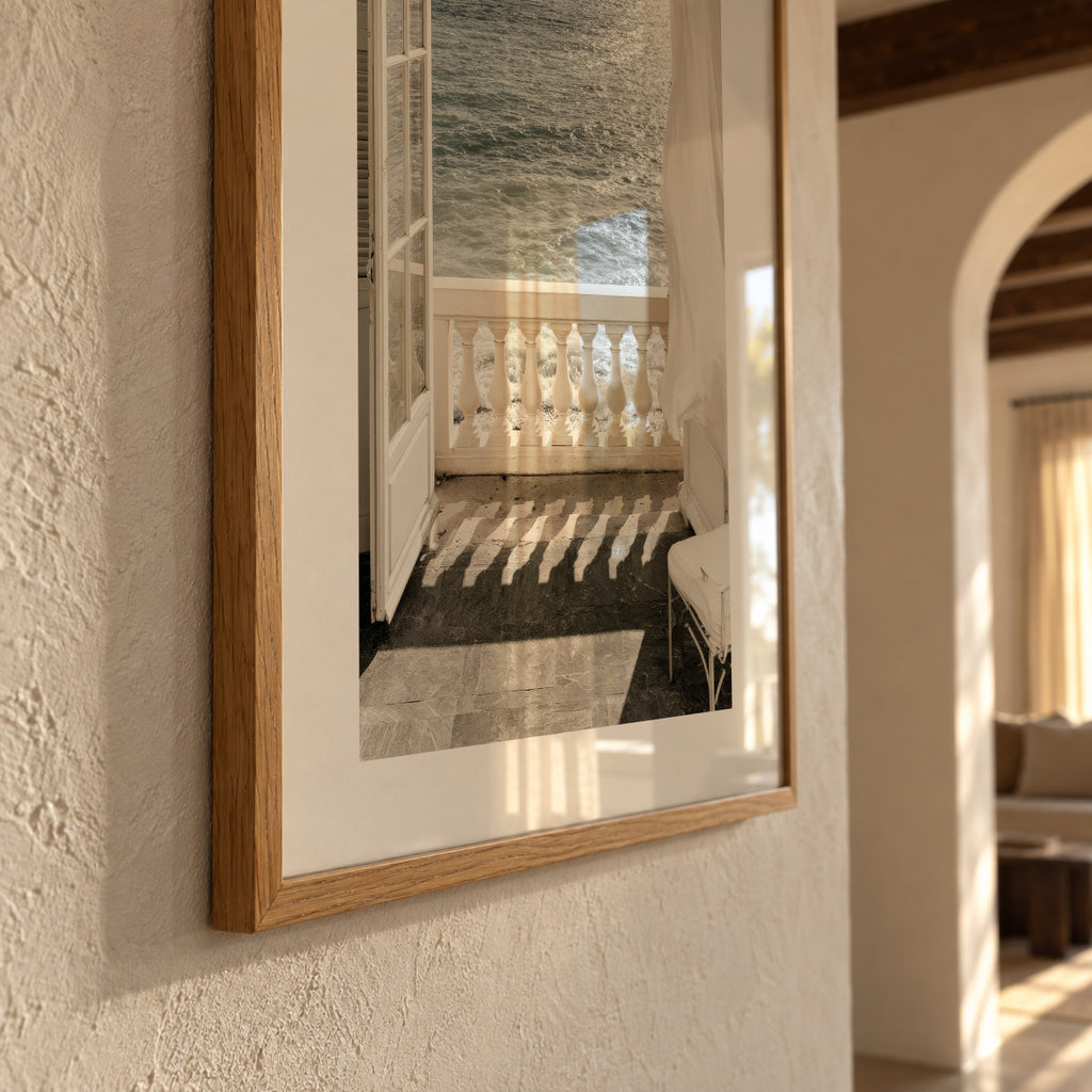 Sea Balcony - Framed poster detail