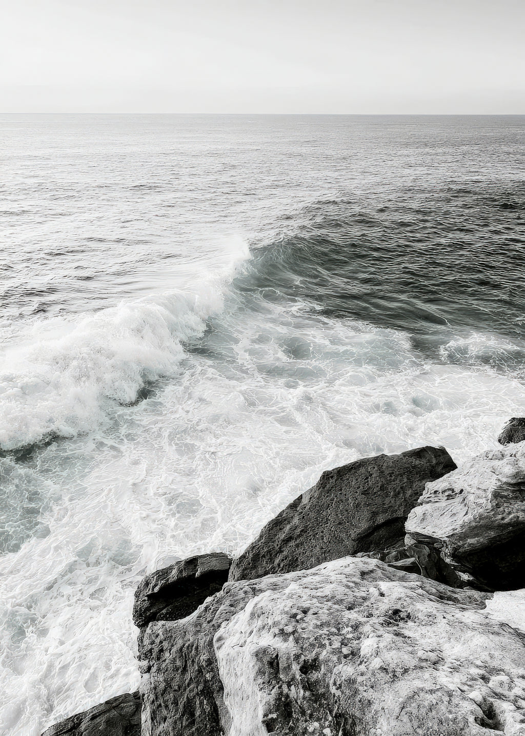 Ocean Cliffs - Unframed art print