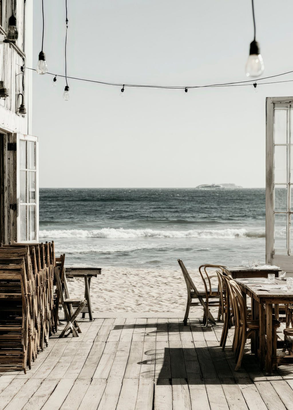 Open Terrace - Unframed art print