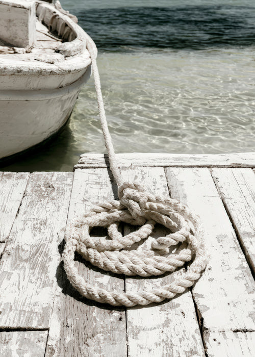 Dockside Rope - Unframed art print