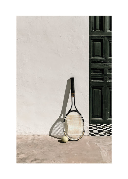 Tennis Afternoon - Unframed art print