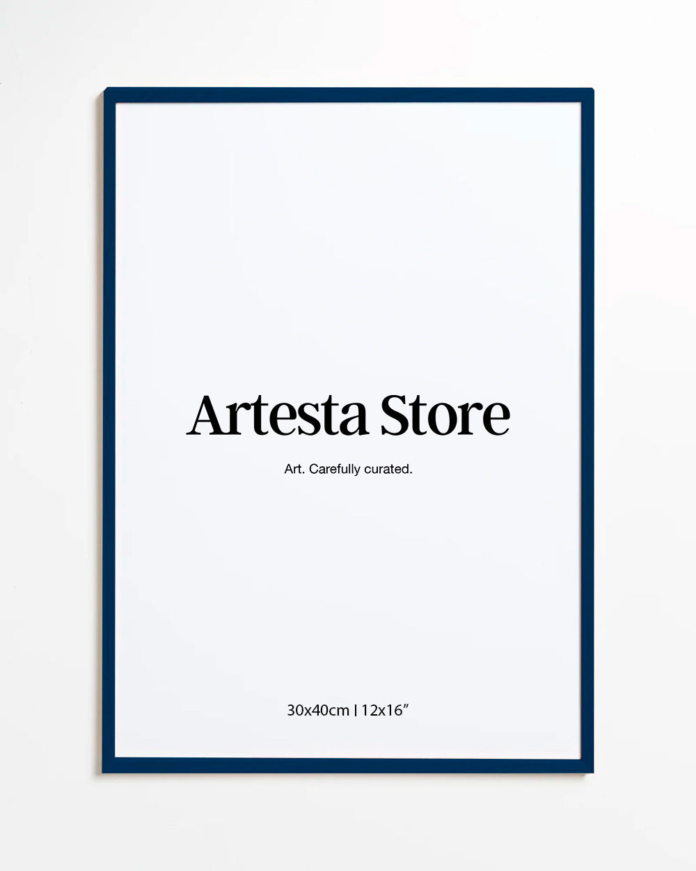 Marco azul 30x40