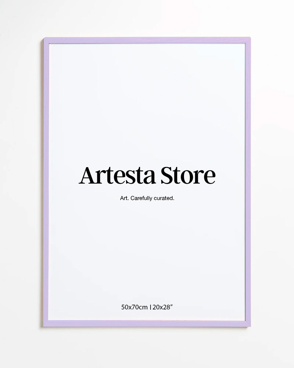 Marco lavanda pastel 50x70
